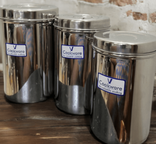 Stainless Steel Container Tall Canister - Image 2